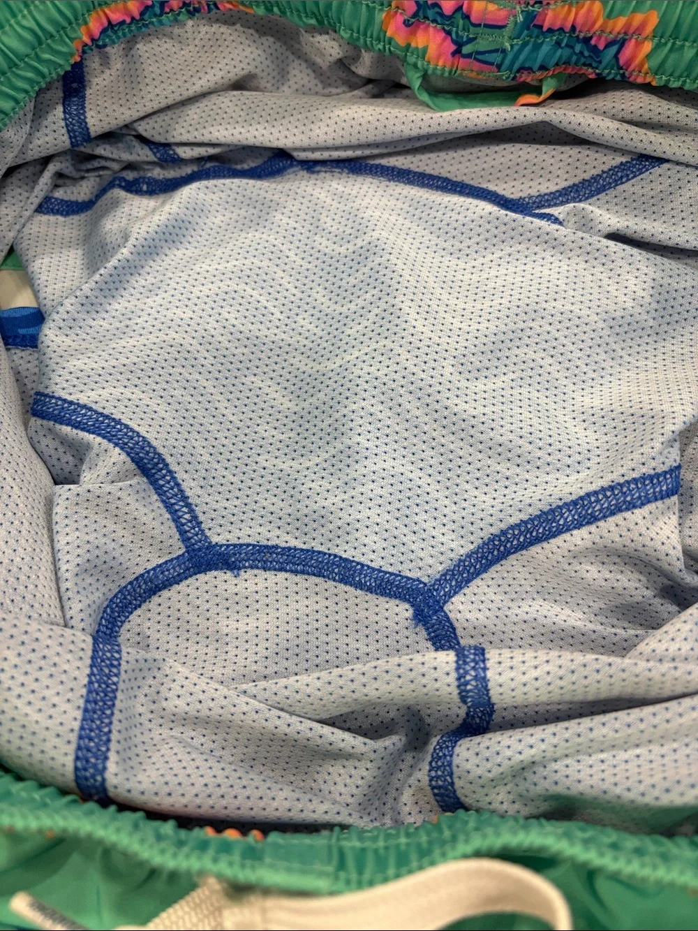 Chubbies Classic Swim Trunk The Apex Swimmers Teal Sharks